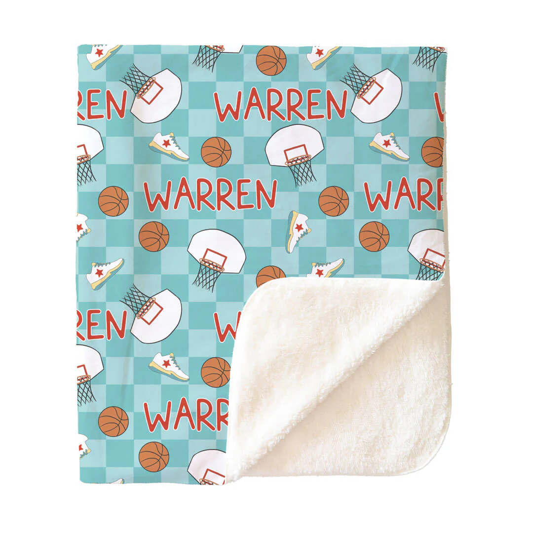 Basketball Star Personalized Kids Blanket - Image 7
