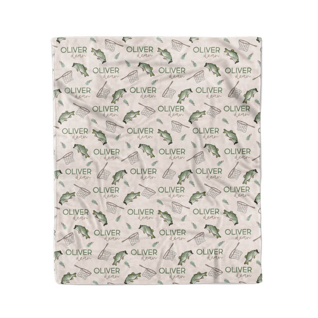 Bass Buddies Personalized Kids Blanket - Image 4