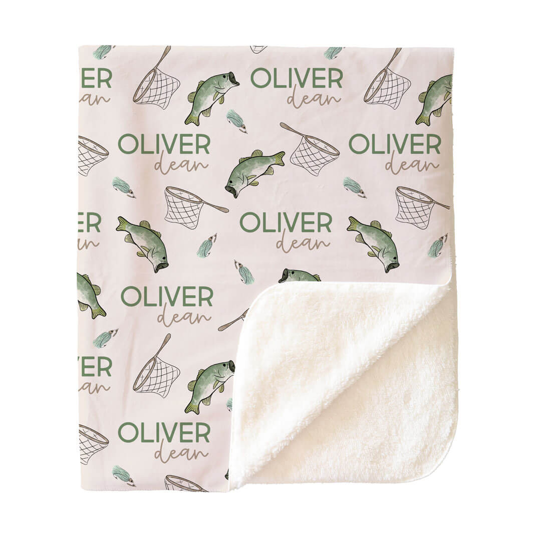 Bass Buddies Personalized Kids Blanket - Image 6