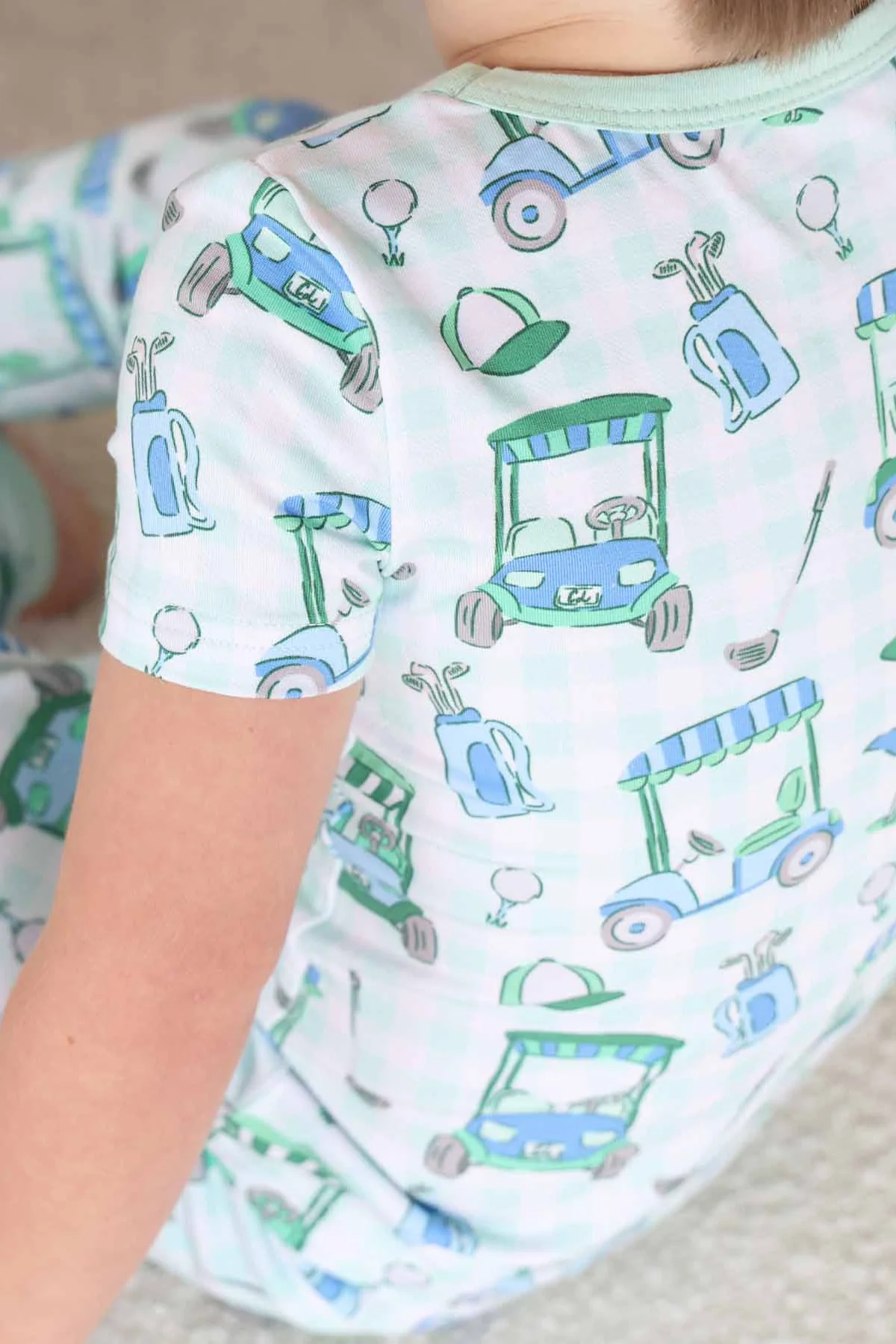 Birdie Babes Two Piece Pajama Set | Green - Image 6