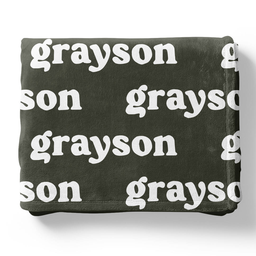 Botanicals Personalized Color Blanket - Image 15