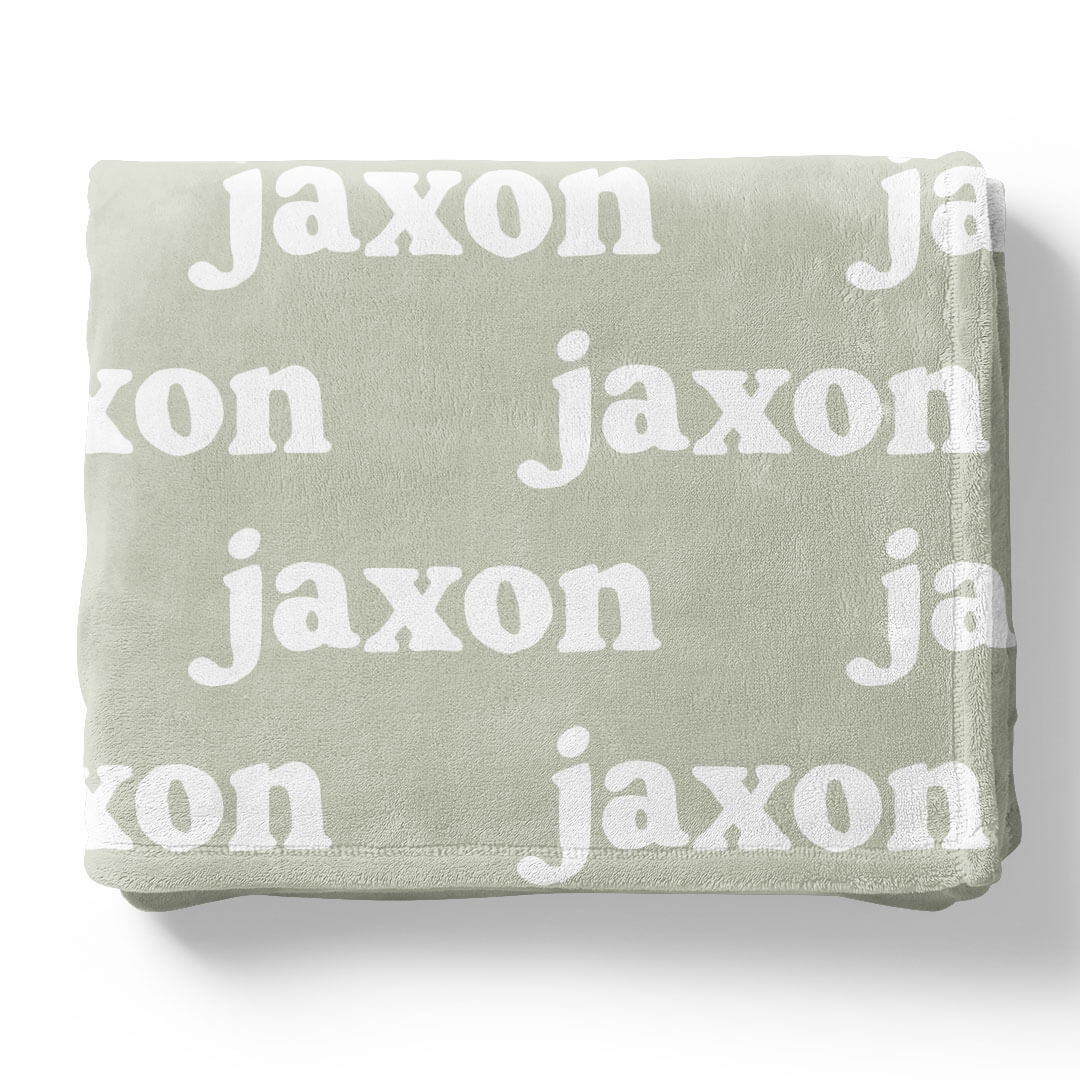 Botanicals Personalized Color Blanket - Image 7