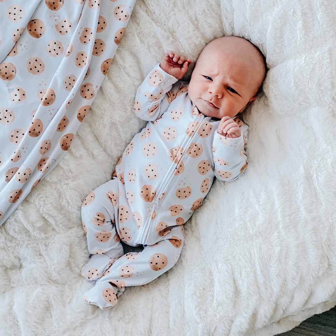 Cookie Crumble Zipper Footie - Image 4