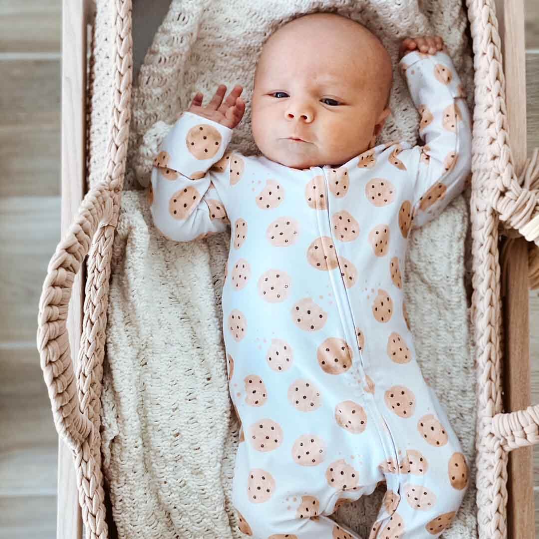 Cookie Crumble Zipper Footie - Image 5