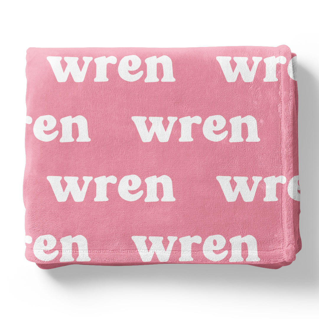 Perfectly Pink Personalized Color Blanket - Image 10