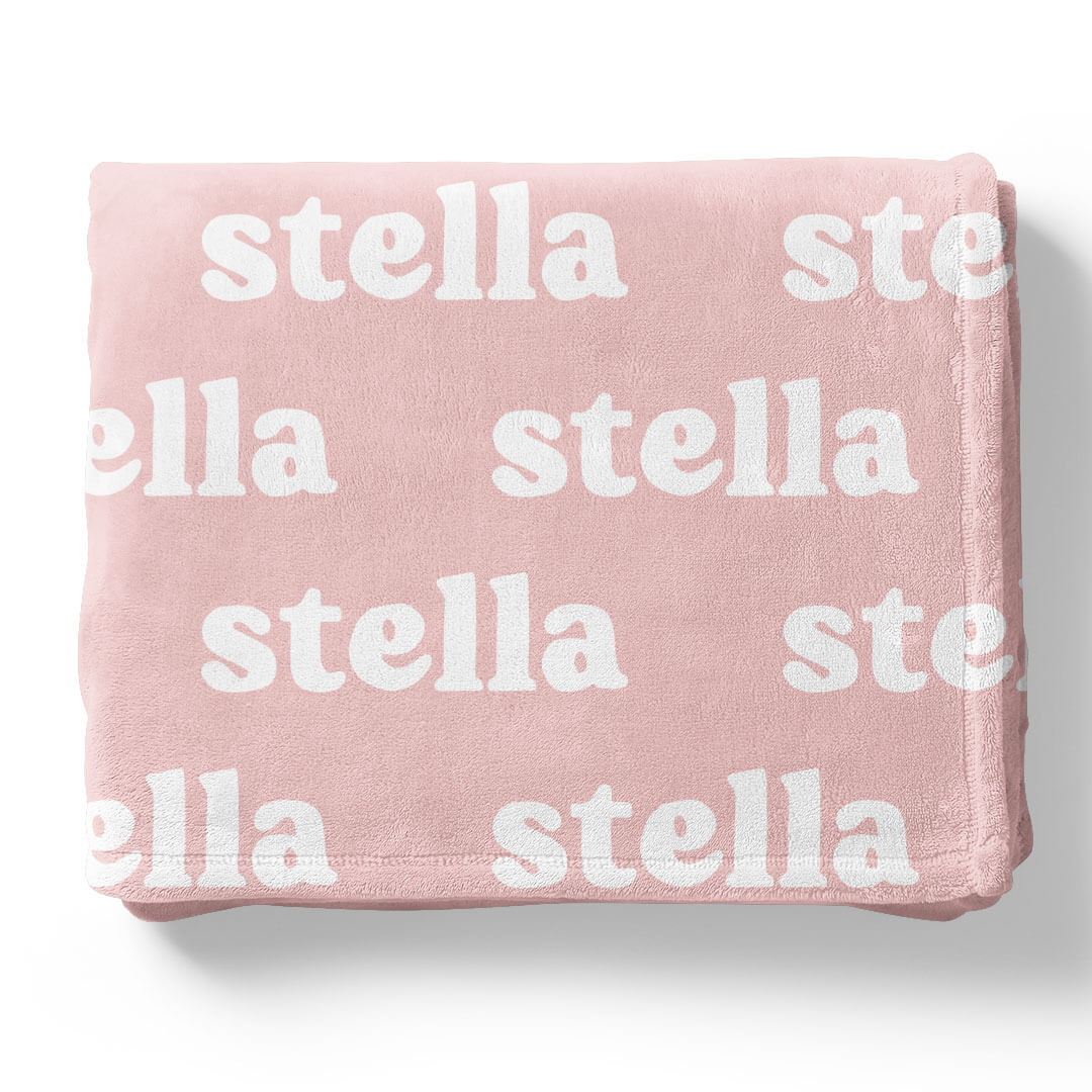 Perfectly Pink Personalized Color Blanket - Image 18
