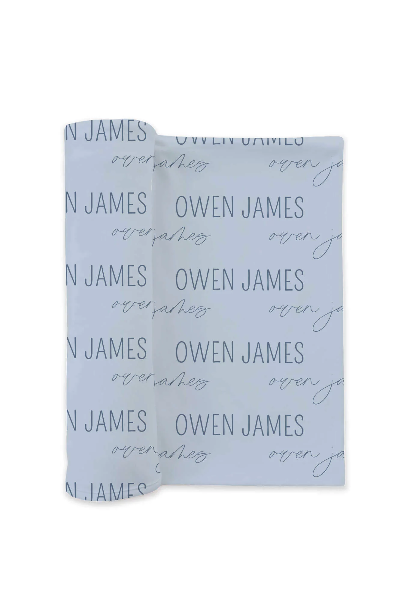 Personalized Baby Name Swaddle Blanket - Image 65