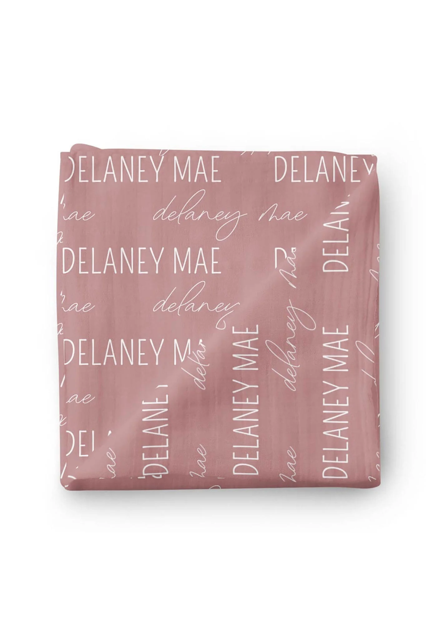 Personalized Baby Name Swaddle Blanket - Image 16