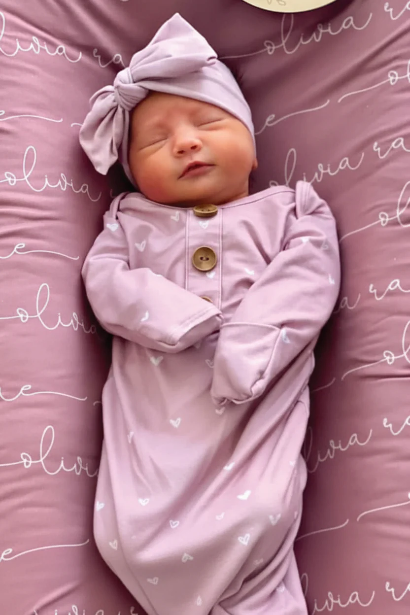 Personalized Baby Name Swaddle Blanket - Image 19