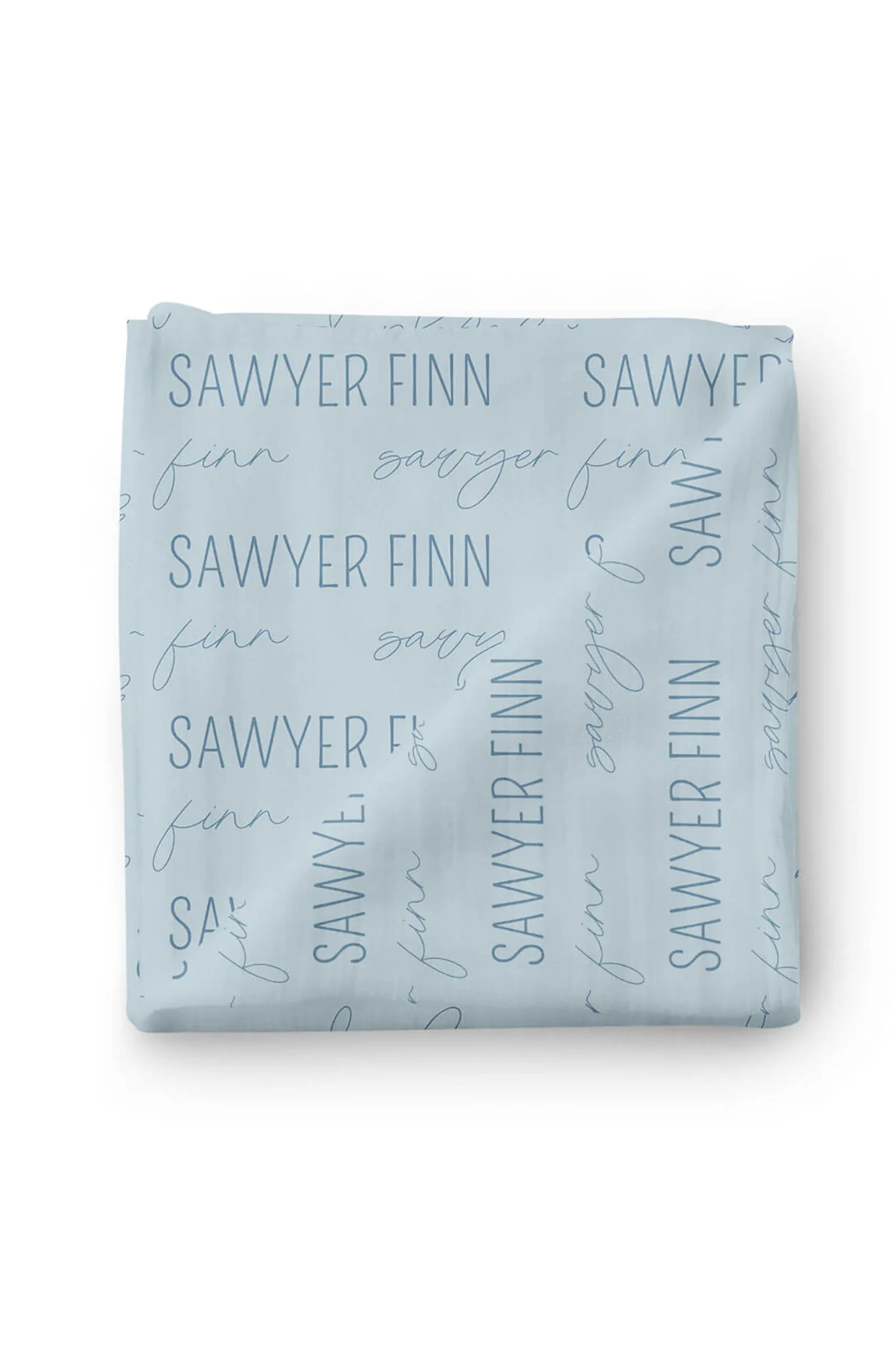 Personalized Baby Name Swaddle Blanket - Image 25