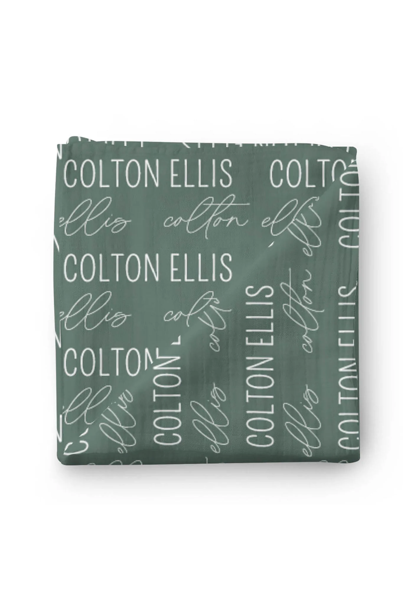 Personalized Baby Name Swaddle Blanket - Image 38