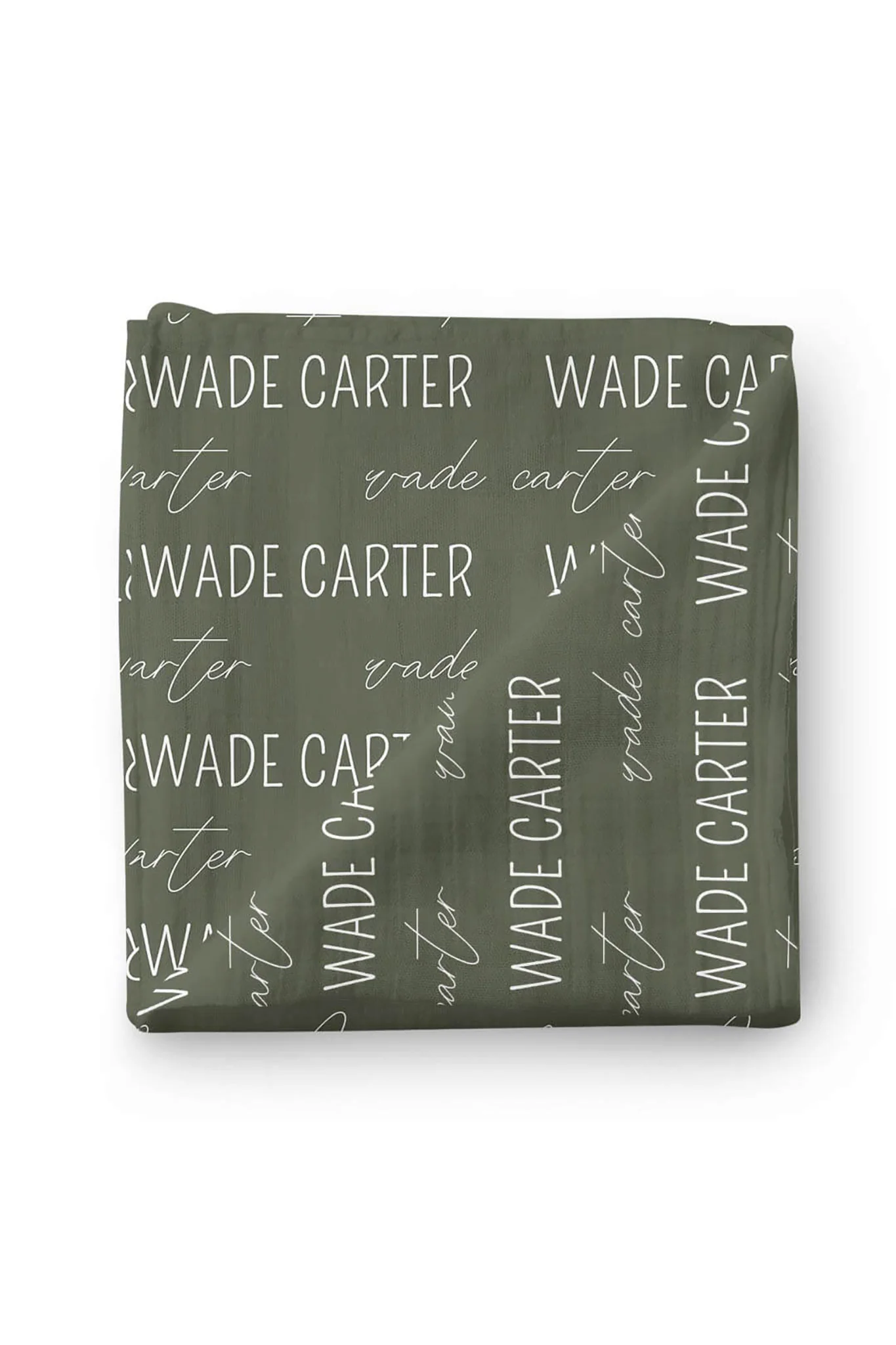 Personalized Baby Name Swaddle Blanket - Image 42