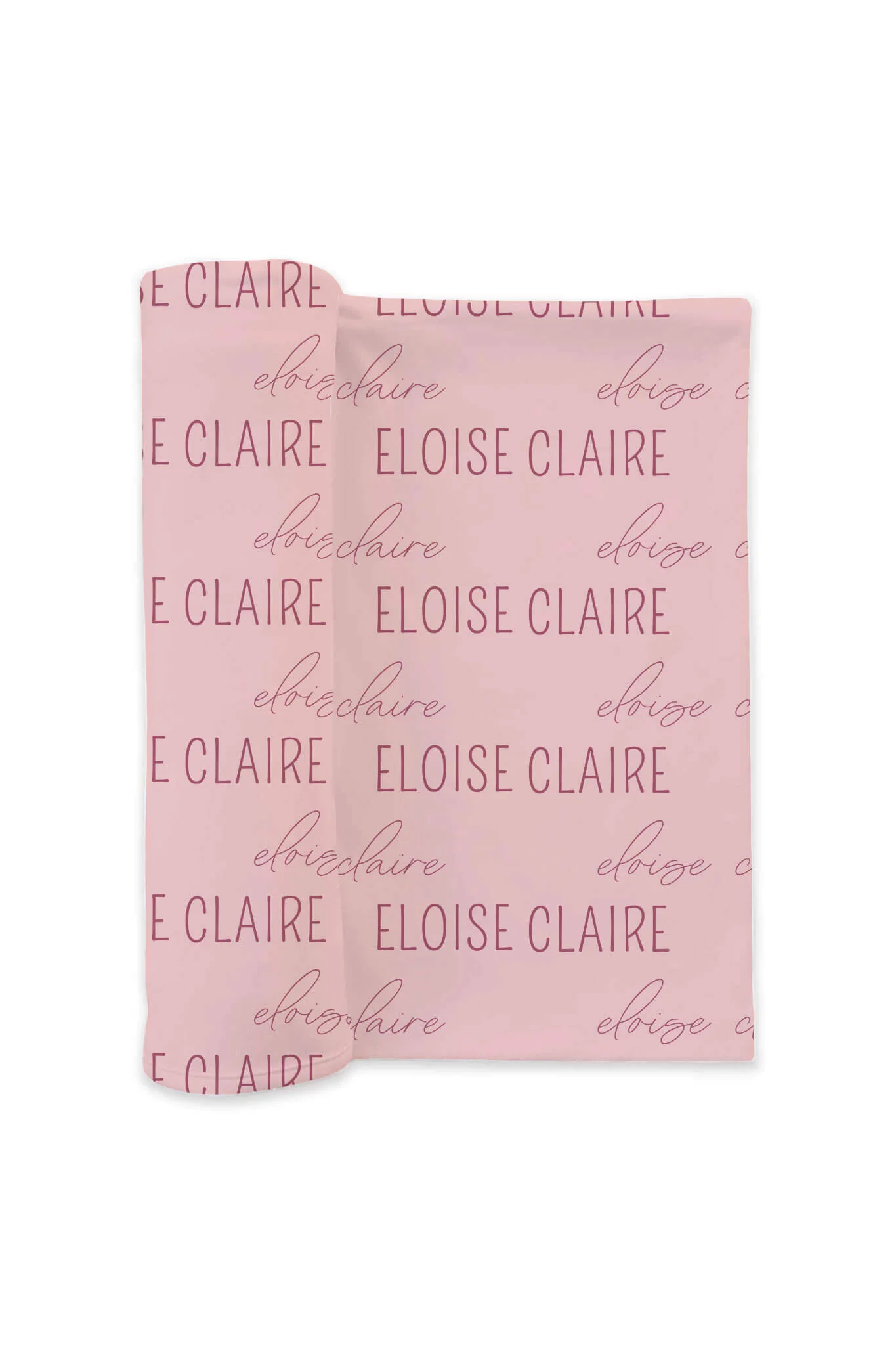 Personalized Baby Name Swaddle Blanket - Image 69
