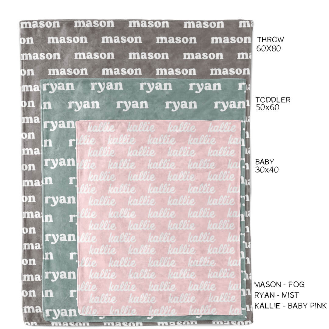 Personalized Color Blanket | Neon Lights - Image 5