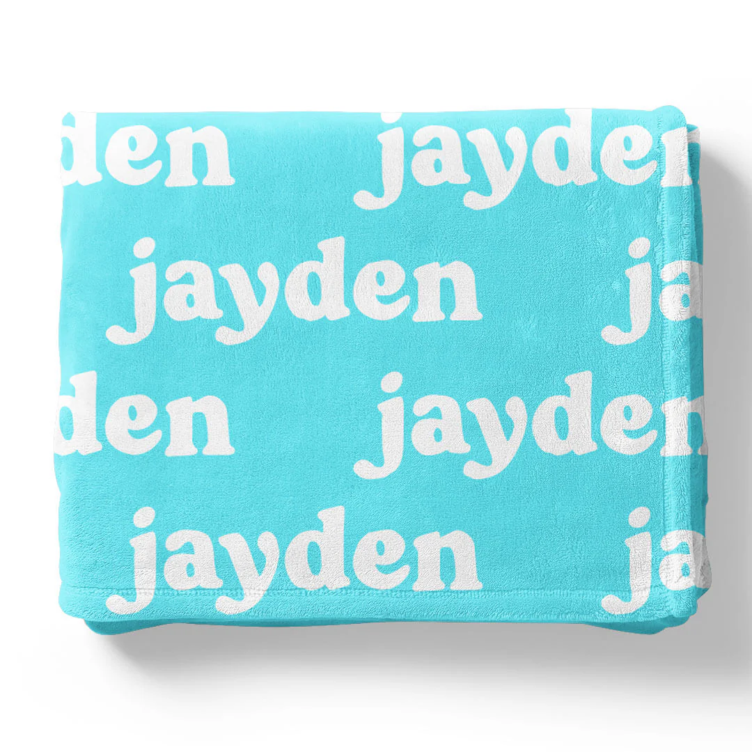 Personalized Color Blanket | Neon Lights - Image 8