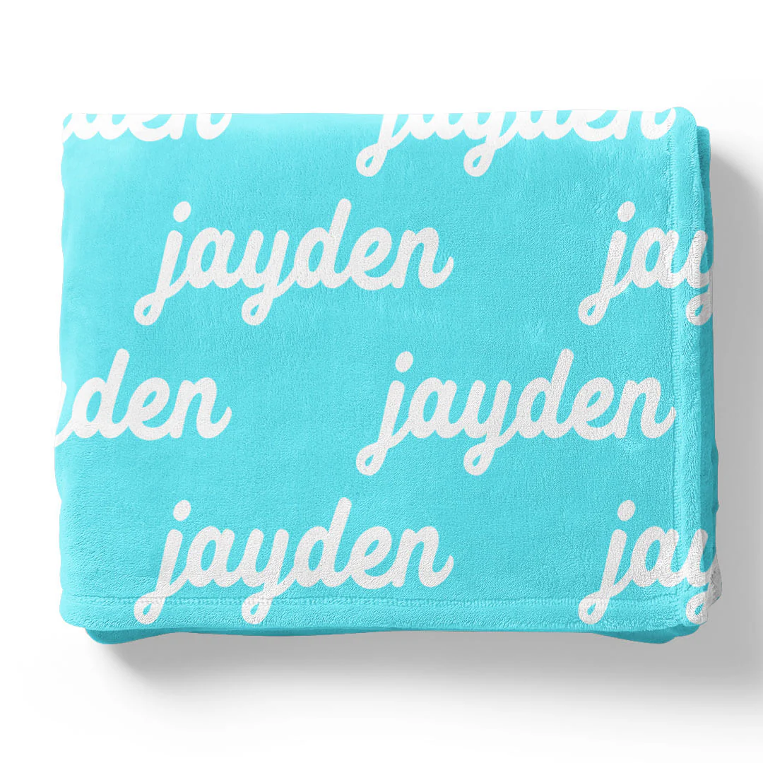 Personalized Color Blanket | Neon Lights - Image 9