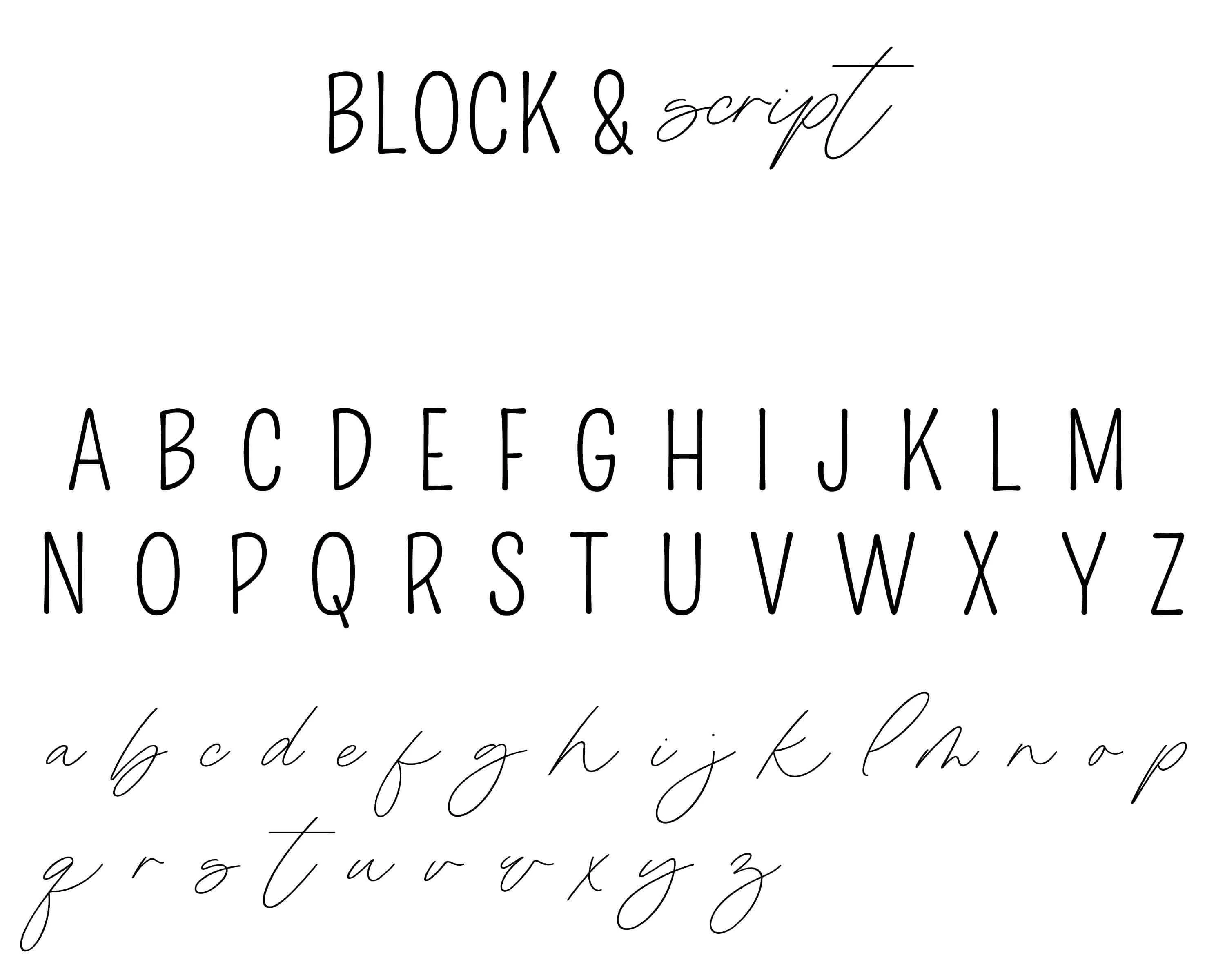 Personalized Eucalyptus Baby Name Swaddle Blanket - Block & Script - Image 3