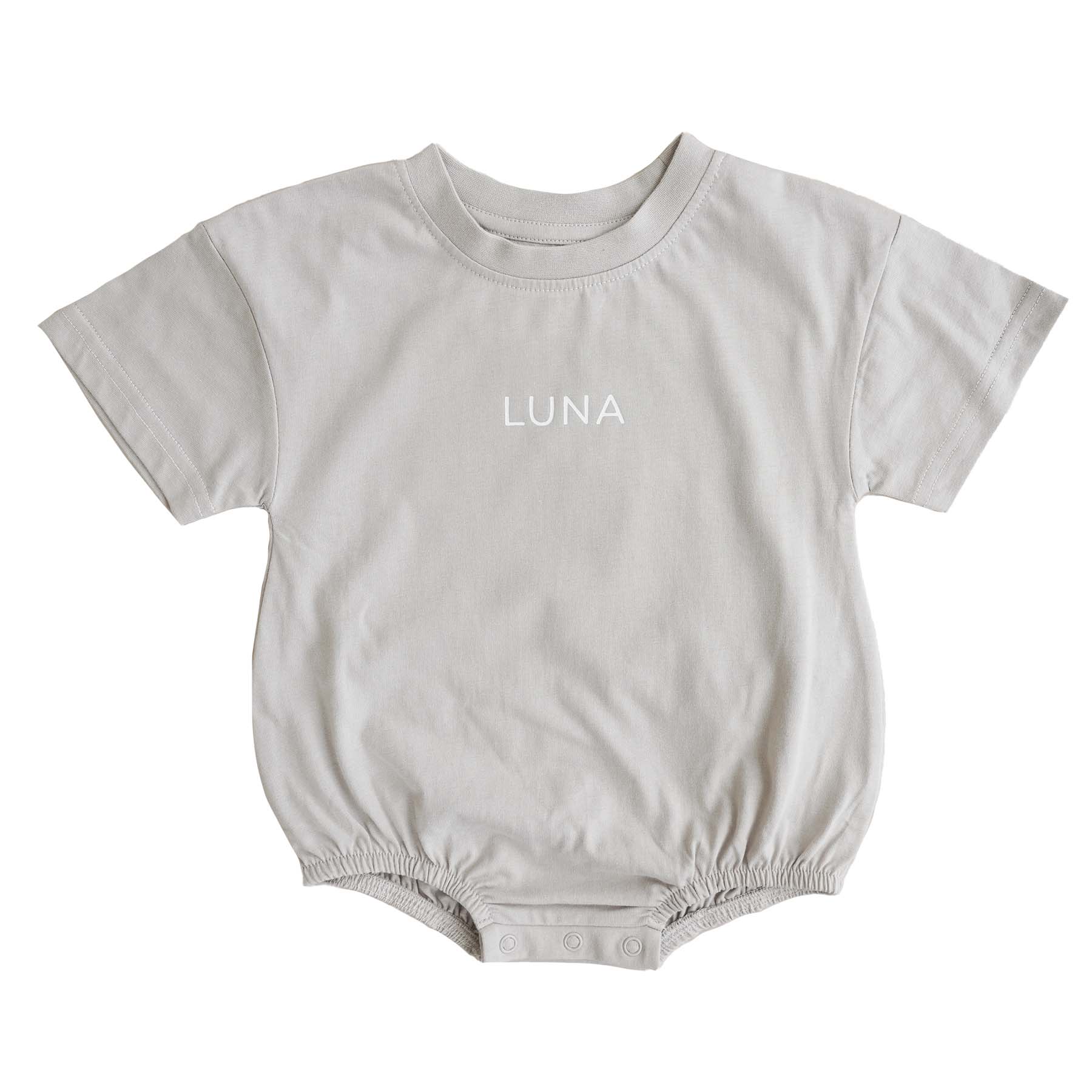 Personalized Short Sleeve Bubble Romper | Sweet & Sassy - Image 5