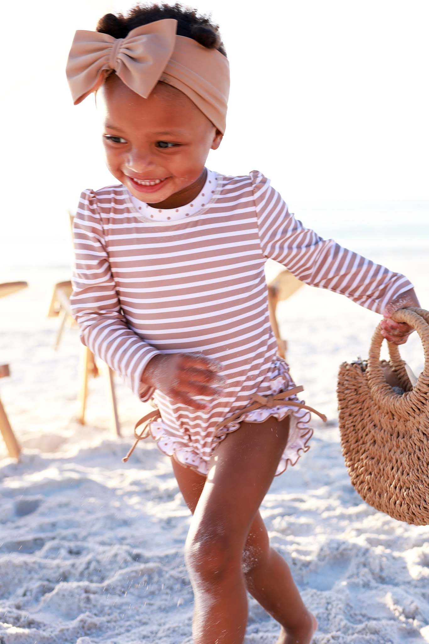 Swim Bow | Sandy Mocha - Image 7