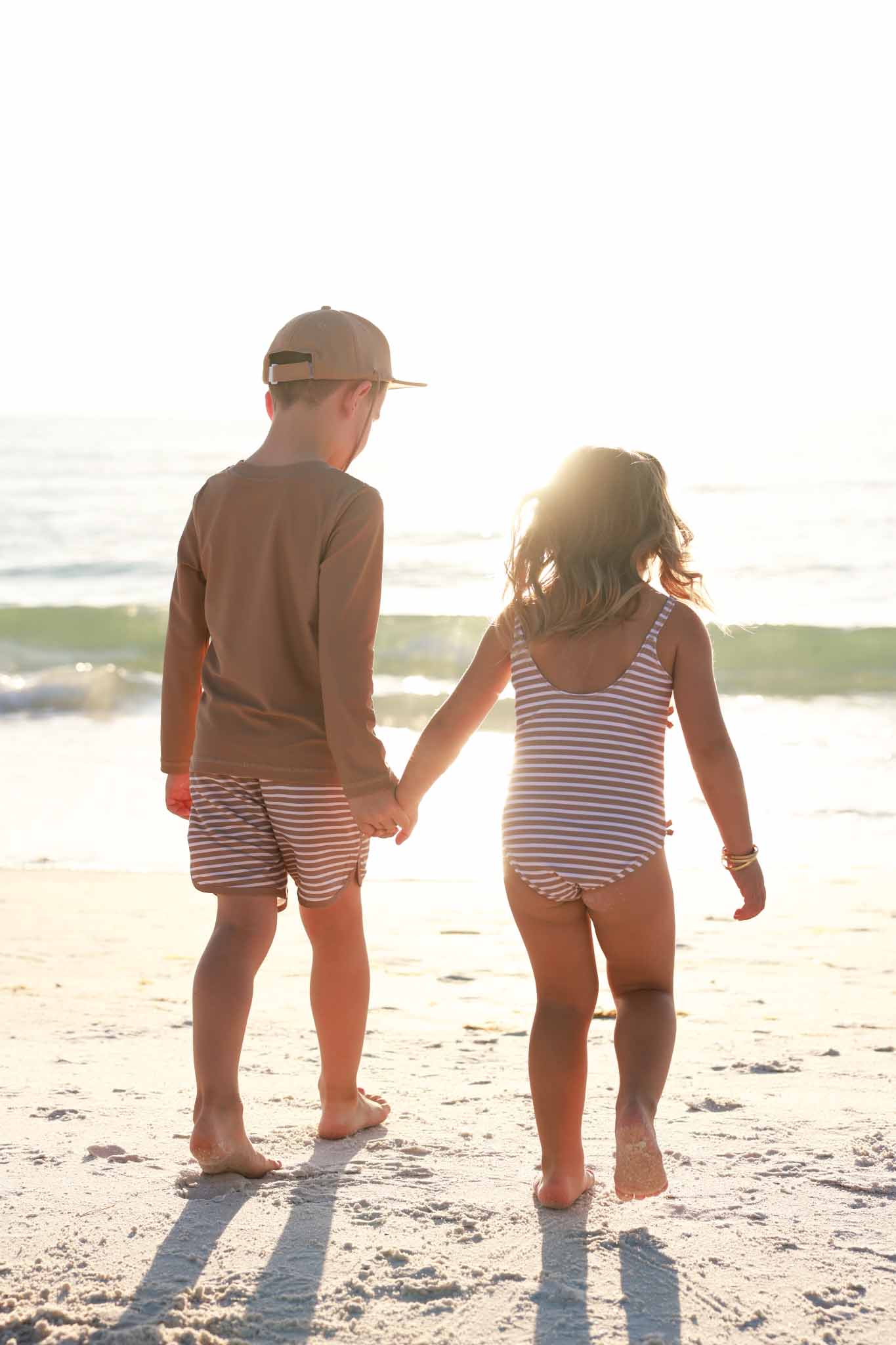 Tiny Bows One Piece | Sandy Stripes - Image 5